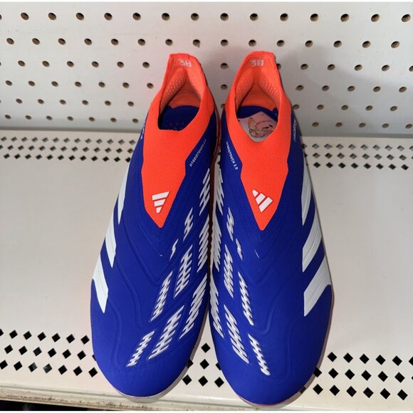 Adidas Predator Elite Laceless SG Mens Soccer Cleats Size 10.5 Blue IF6318 - Picture 4 of 13